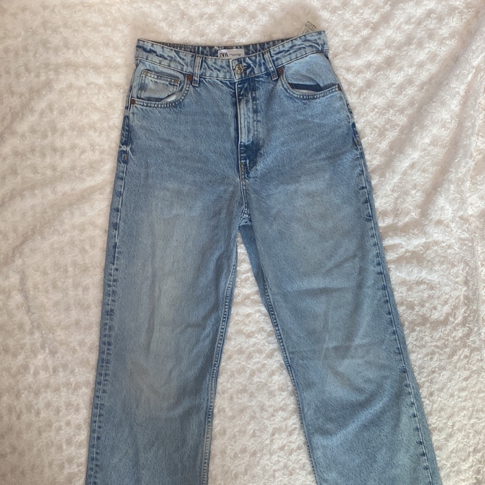 Zara wide leg jeans